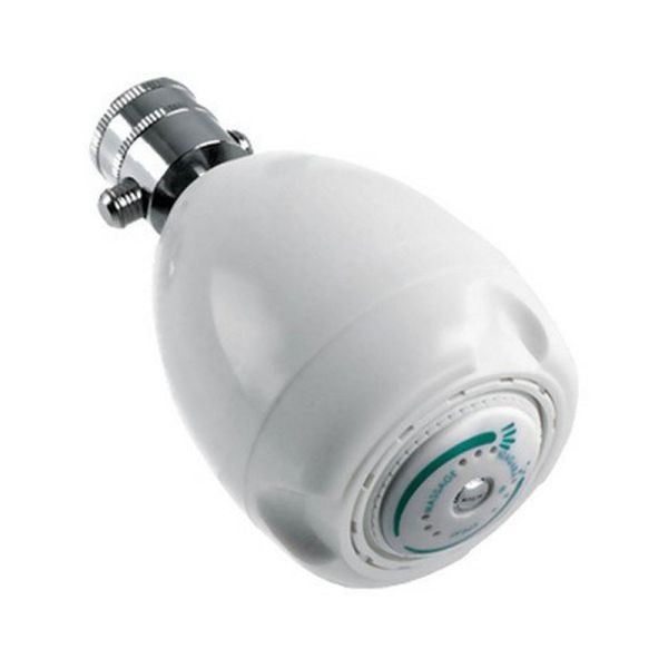 Adjustable Efficient Showerhead (white)
